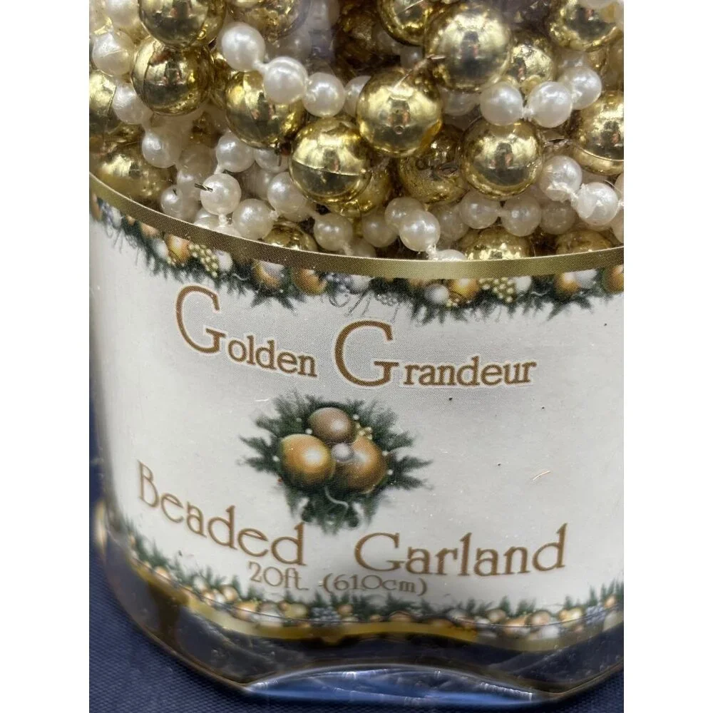 vintage gold white